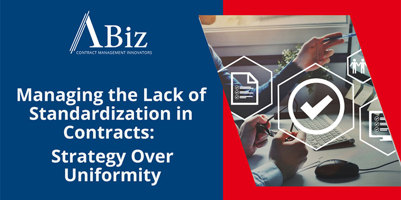 Managing the Lack of Standardization in Contracts
